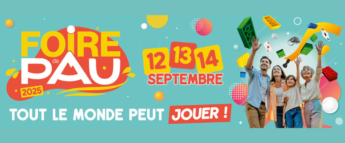 Retrouvez-nous à la Foire de Pau ! 🎉